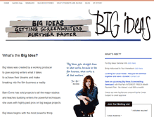 Tablet Screenshot of bigbigideas.com